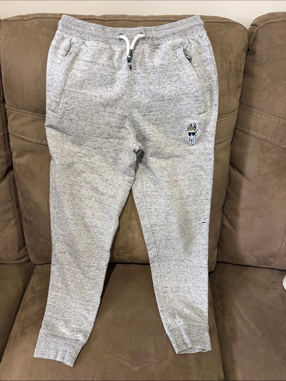 GIAT USA Kids Light Heather Gray Jogger Sweatpants